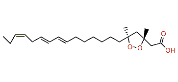 (3R,5S,12E,14E,17Z)-3,5-Dimethyl-3,5-peroxydodeca-12,14,17-trienoic acid
